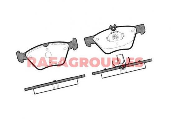 RG6515 - Pastillas de freno